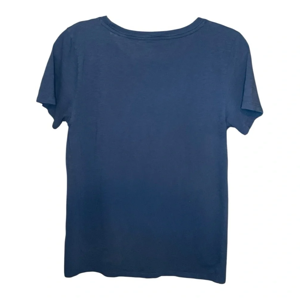 J. Crew Vintage Cotton Navy Tee Medium